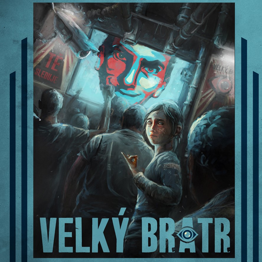 Plakát "velký bratr"